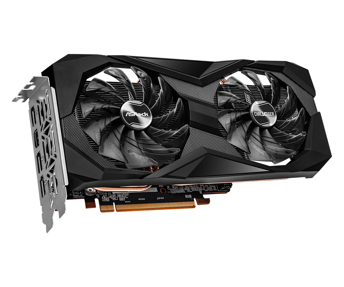 ASRock Radeon RX 6600 Challenger D 8GB GDDR6 Graphics Card - High Performance Gaming GPU for 1080p & 1440p Gaming, Streaming & Content Creation