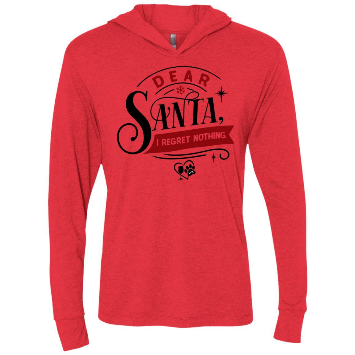 WineyBitches.Co Unisex Tri-Blend Long Sleeve Hooded T-Shirt - Comfortable & Stylish for Casual Wear, Outdoor Activities & Gifts