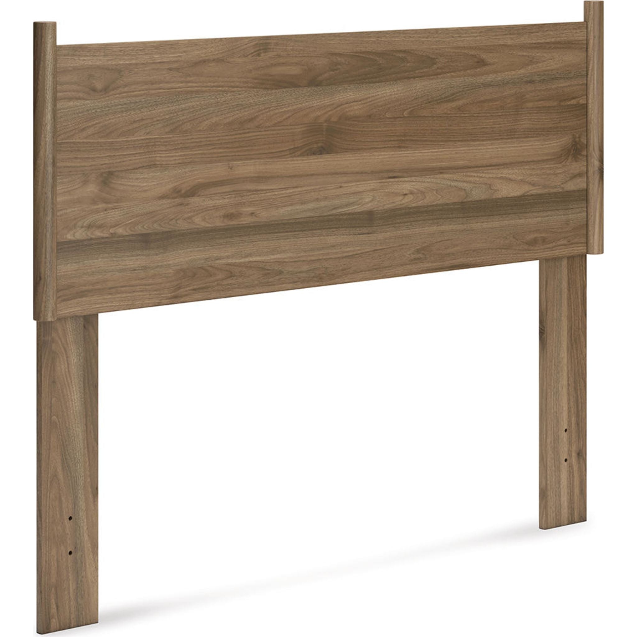 Aprilyn Full Platform Bed Frame - Solid Wood, Honey Finish - Queen Size Bed with Sturdy Slat Support for Modern & Minimalist Bedrooms