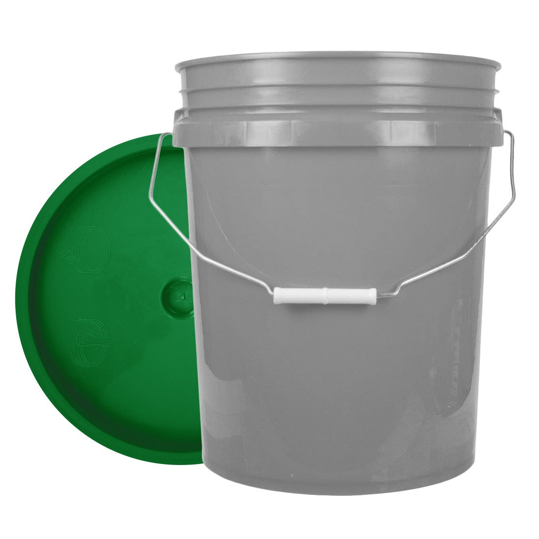 Premium Round Bucket Set for Home & Garden - Durable Plastic Storage Pails for Cleaning, Organizing, and DIY Projects - Ideal for Household, Office, and Outdoor Use