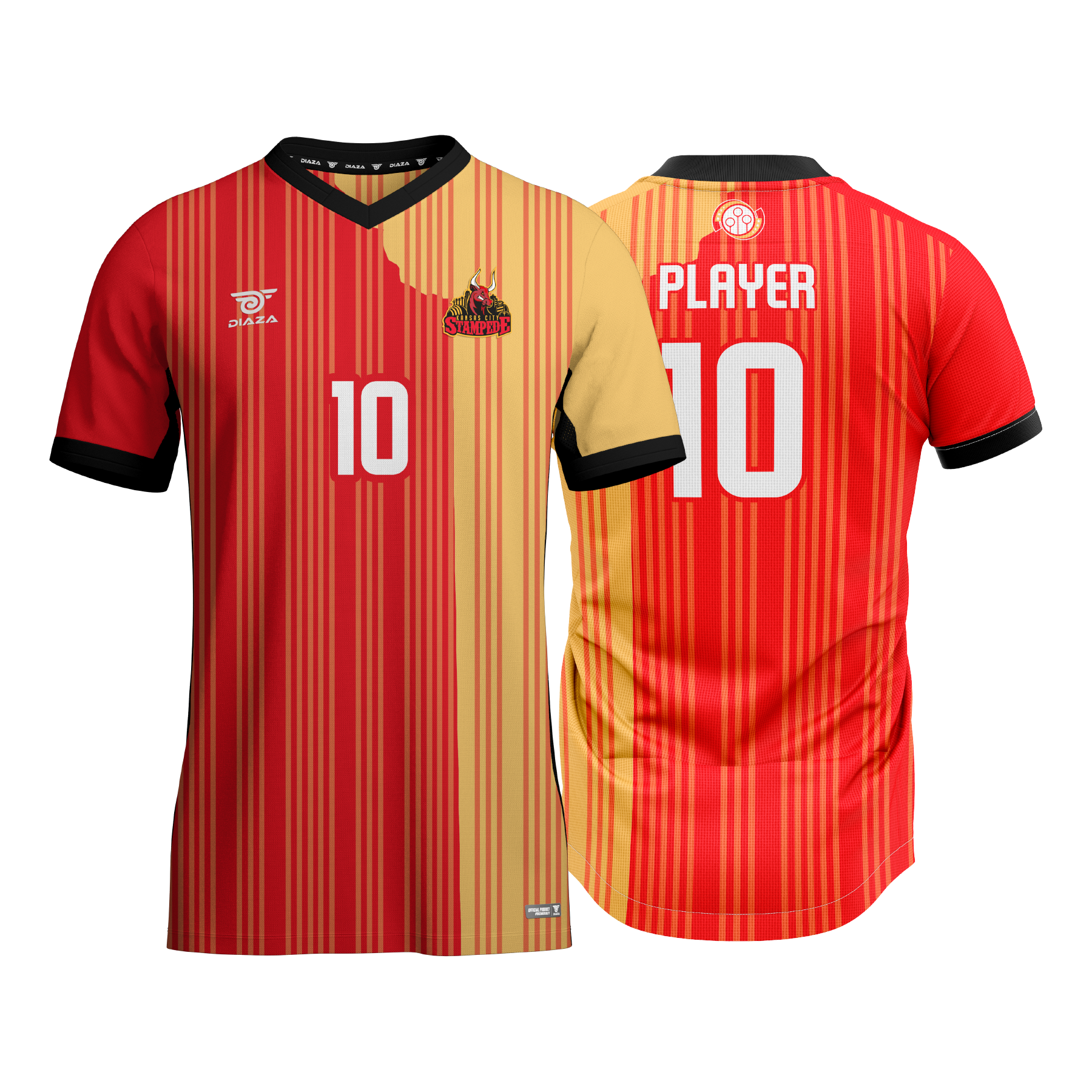 Kansas City Stampede Home Jersey - Official NFL Football Fan Apparel for Men & Women - Perfect for Game Day, Tailgating & Sports Events
