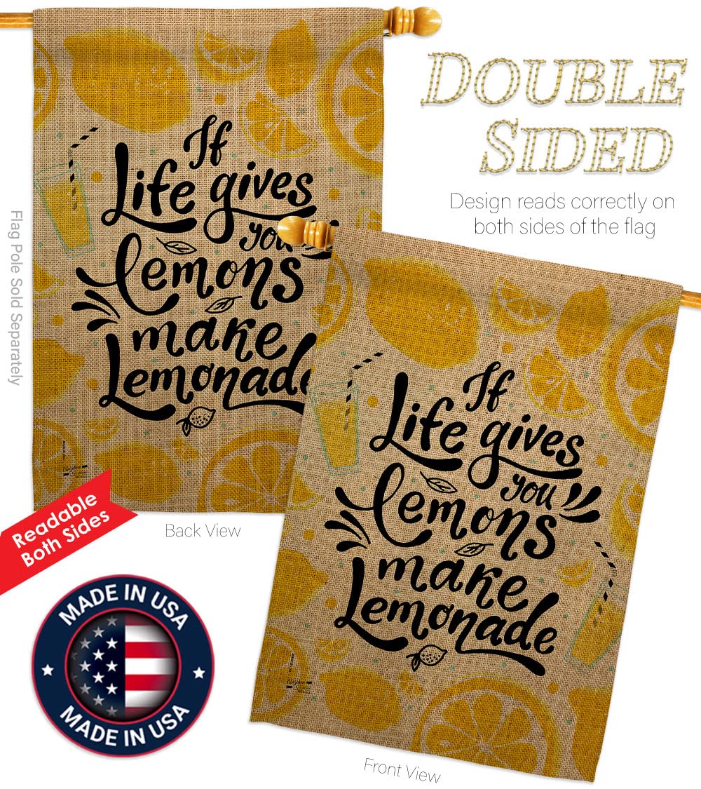 Double-Sided American Made House Flag - Inspirational Eagle Design with Hope, Love & Wisdom - Perfect for Garden, Yard & Outdoor Decor - Ideal Gift for Homeowners & Spiritual Support