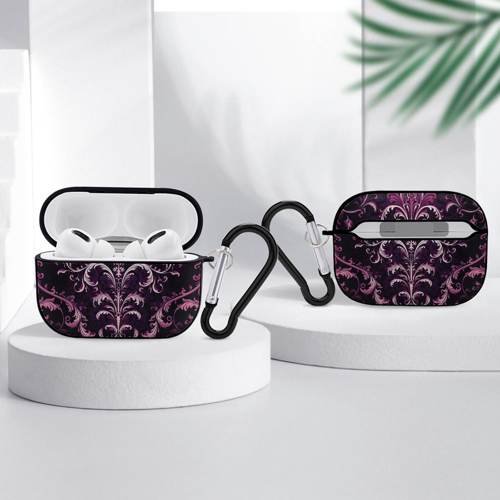 Gothic Purple AirPods Pro Case Cover - Shockproof Protective Case for Apple AirPods Pro 2nd/1st Generation - Perfect for Travel, Workout & Daily Use
