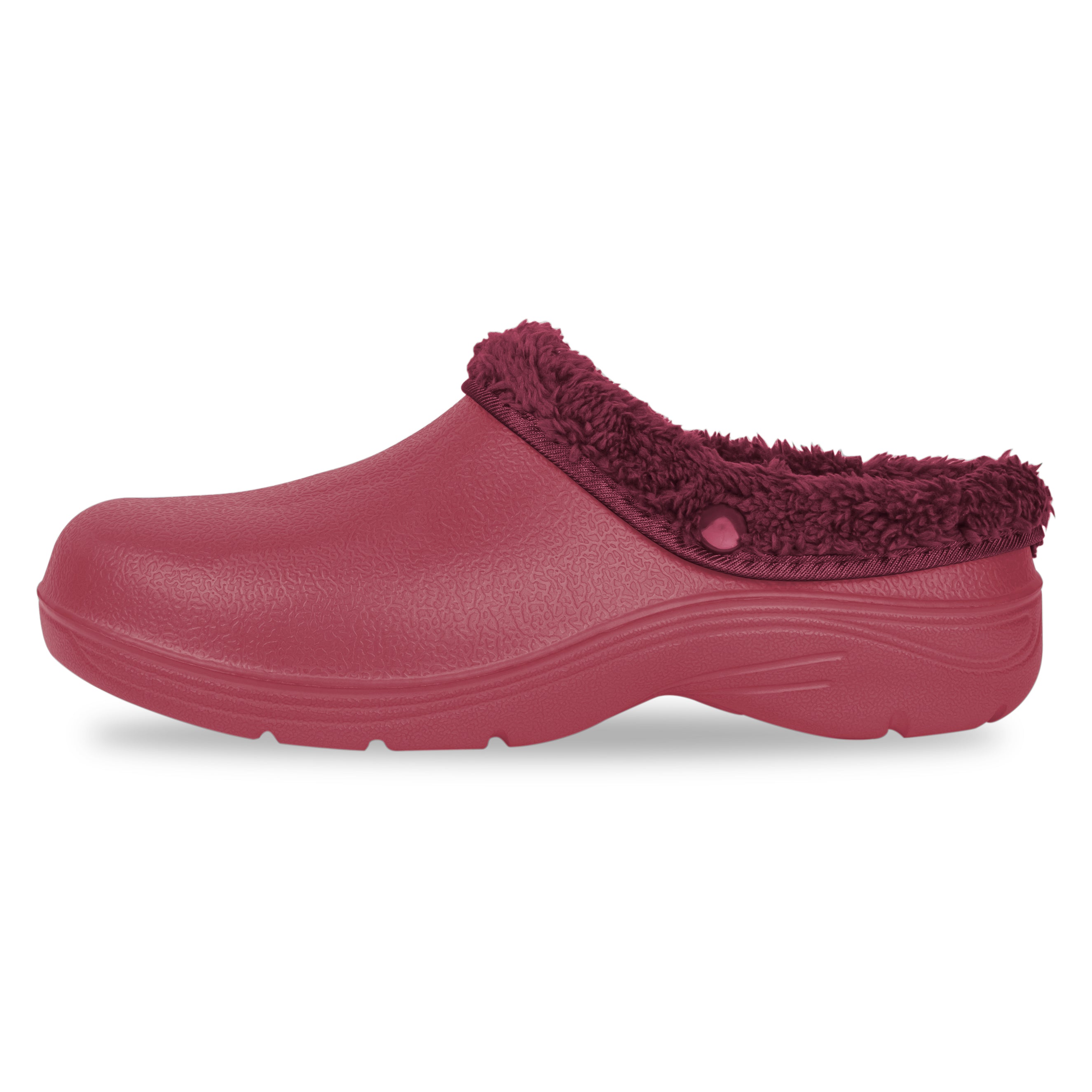 Women's Thermal Fleece Lined Garden Clogs - Warm Slip-Resistant Outdoor Shoes for Winter Gardening, Yard Work & Home Use