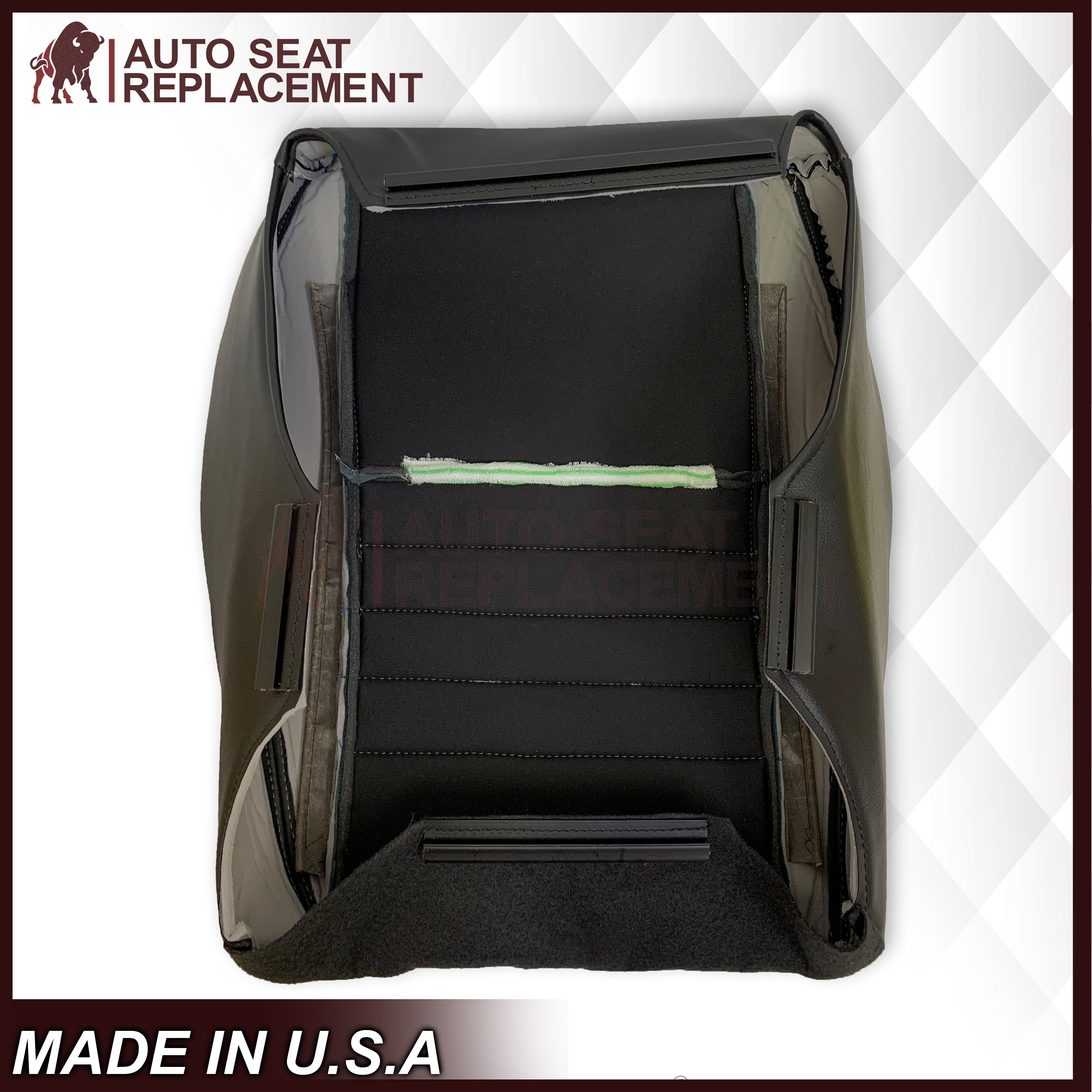 Custom Seat Covers for 1999-2004 Ford Mustang GT Convertible - Choose Colors & Add Logo - Perfect for Car Enthusiasts & Gift Ideas