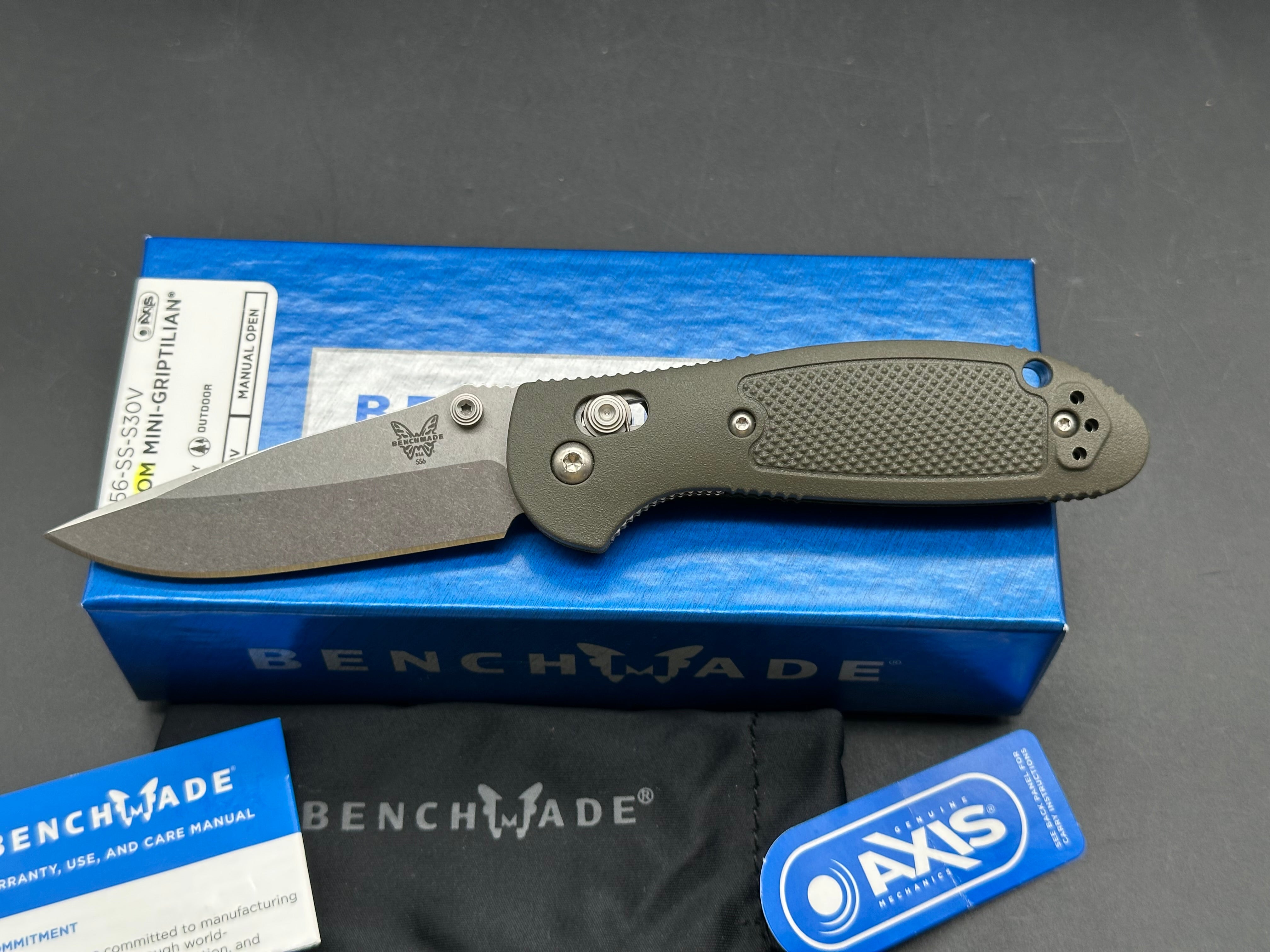 Benchmade Mini Griptilian Custom Knife - 2.91