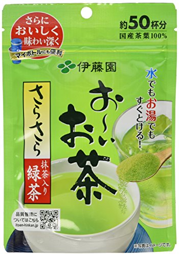 Itoen Oi Instant Green Tea Powder with Matcha From Japan 40g (50 Servings) - Premium Japanese Matcha for Energy Boost, Weight Loss & Relaxation - Perfect for Office, Travel & Home Brewing