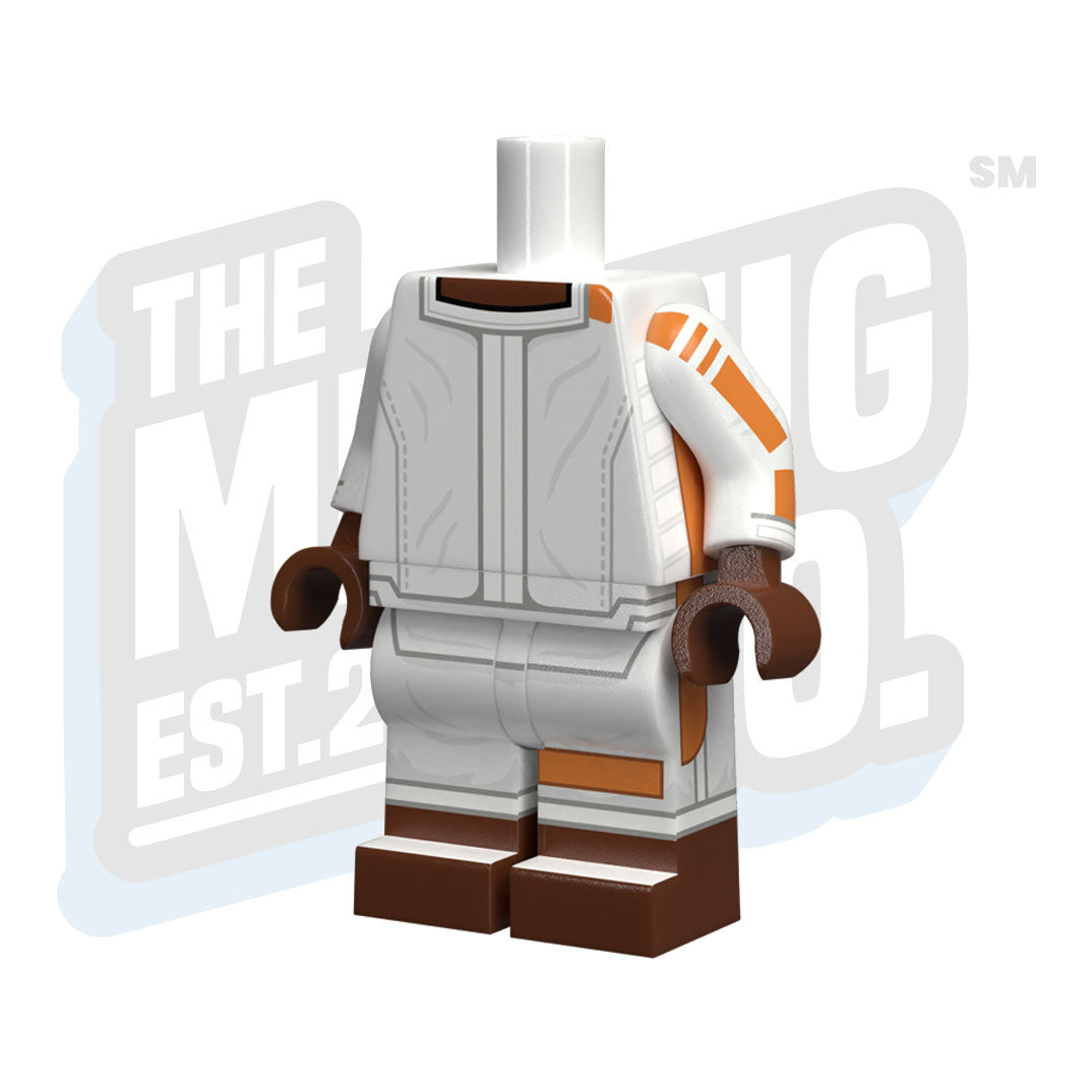 Imperial Prisoner Costume (Red Brown) - Perfect for Halloween, Cosplay, and Themed Parties