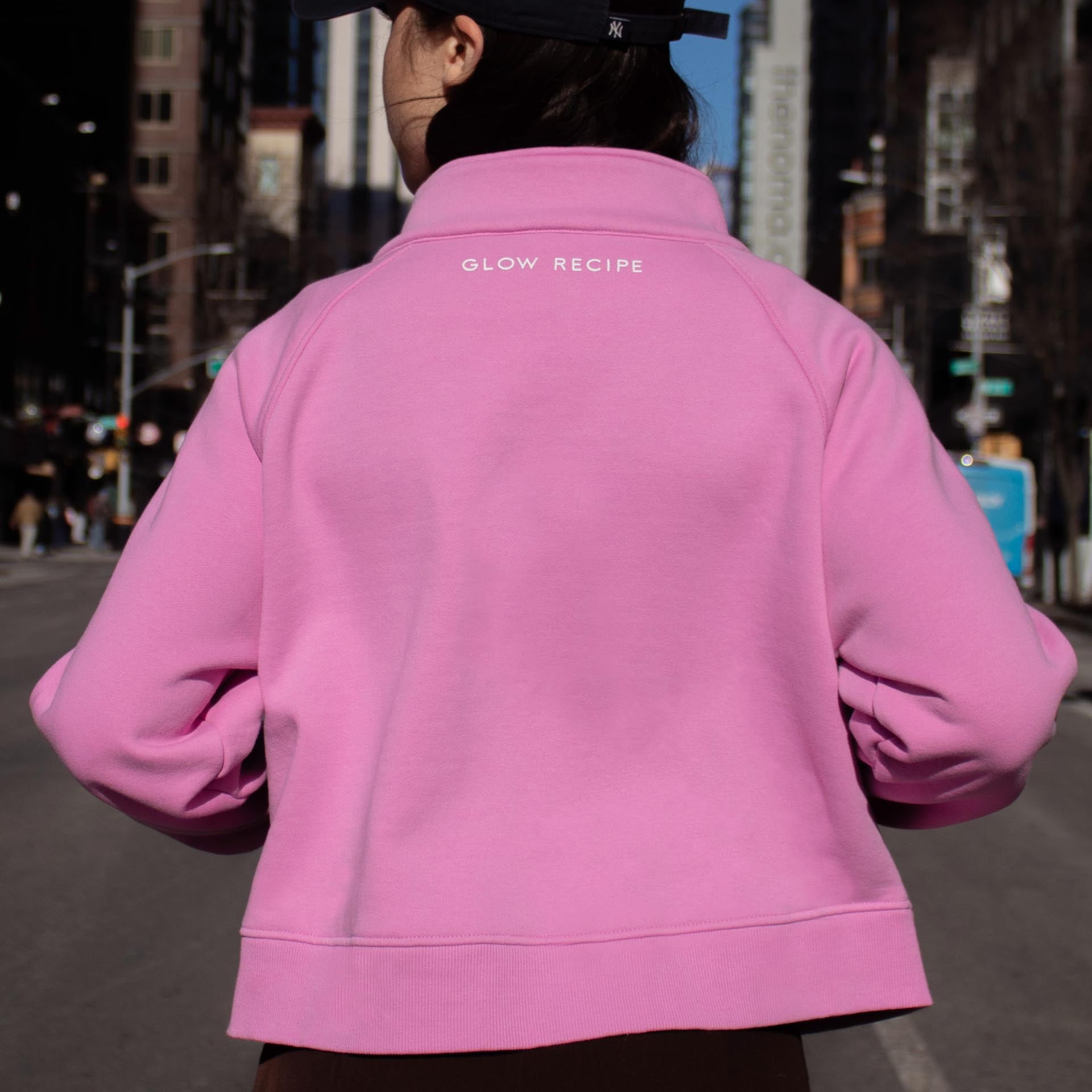 Glow Recipe Half Zip Hoodie for Women - Soft & Cozy Pullover Sweatshirt - Perfect for Casual Wear, Gym, and Outdoor Activities