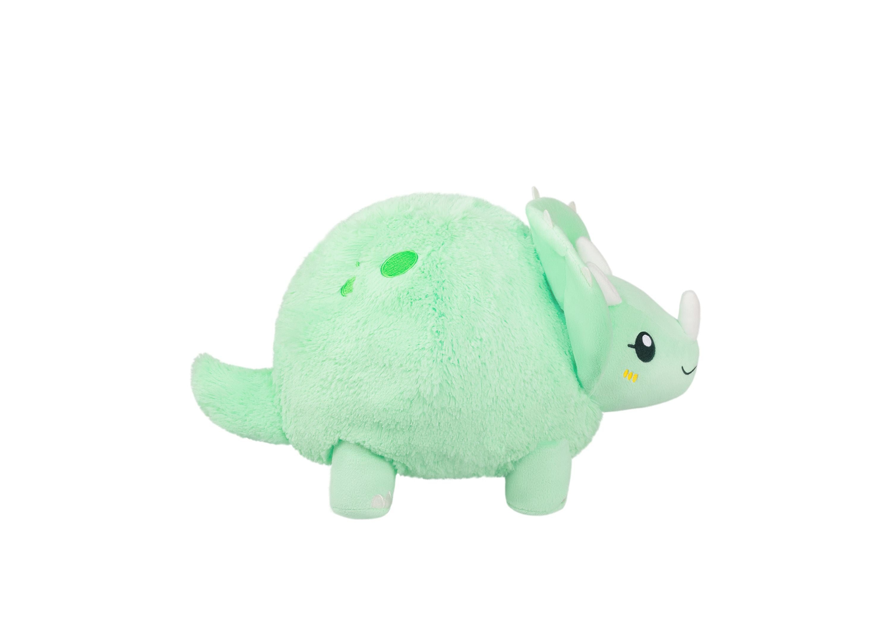 Soft and Cuddly Triceratops Plush Toy - Jurassic Dinosaur Stuffed Animal for Kids, Perfect for Playtime, Bedtime, and Dinosaur-Themed Parties