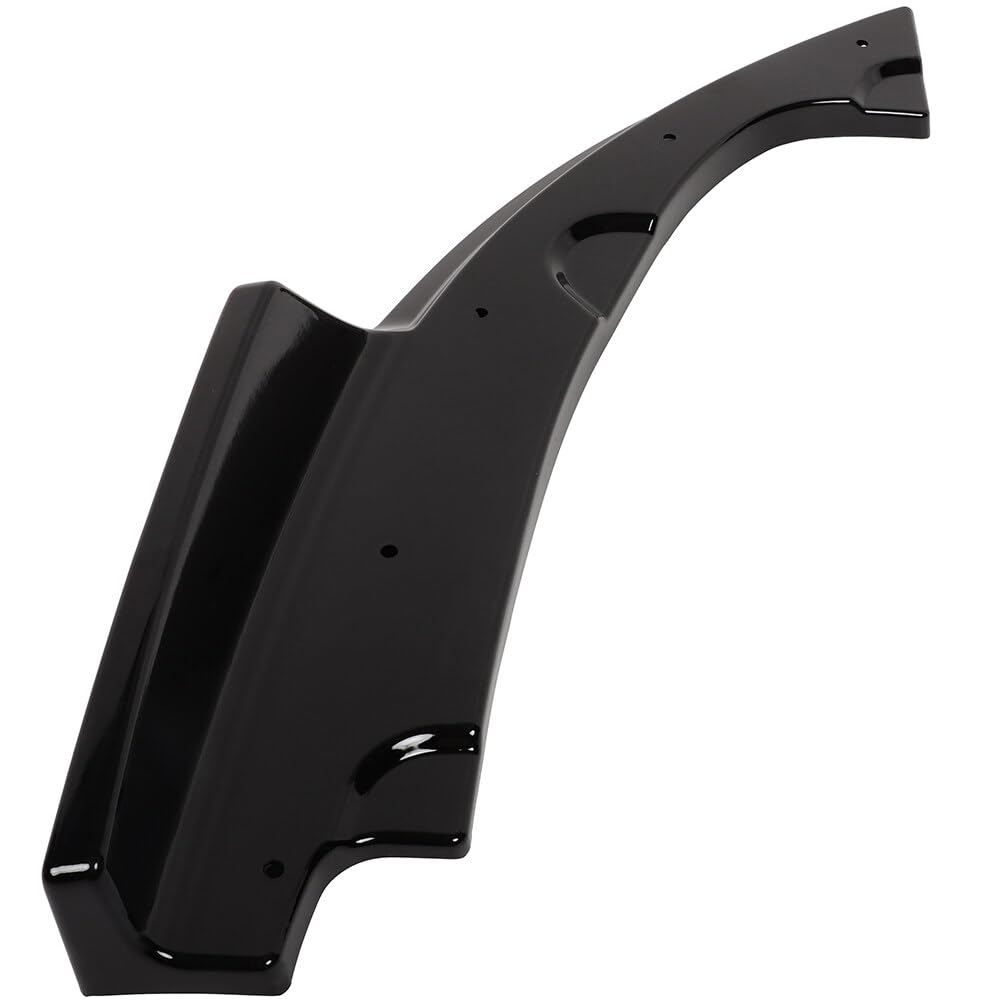 FINDAUTO PP Rear Bumper Lip Body Kit Spoiler for 2016-2019 Honda Civic Sedan - Lower Side Lip Canards Diffuser Splitter Apron Valence - Enhances Aerodynamics & Sporty Look for Street Racing & Car Shows