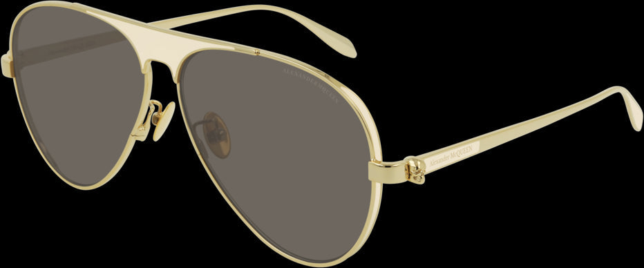Alexander McQueen AM0201S Sunglasses - Luxury Designer Shades for Men & Women - UV Protection & Polarized Lenses - Perfect for Driving, Travel & Fashion Accessories