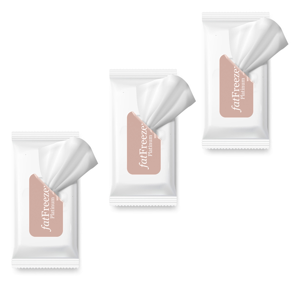 Fat Freezer Platinum Pads - Cryolipolysis Fat Freezing Body Slimming Pads for Non-Invasive CoolSculpting at Home | Perfect for Stubborn Belly, Thigh & Arm Fat Reduction