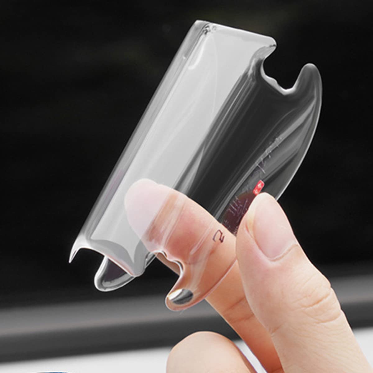 Clear Car Door Cup Handle Scratch Protector Sticker - Car Door Edge Guard Film for Vehicle Exterior Protection - Prevent Scratches from Keys, Bags & Daily Use - Perfect for Cars, SUVs & Trucks