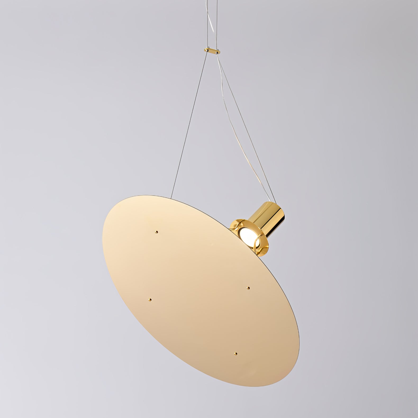 Amisol Modern Pendant Lamp - Stylish Hanging Light Fixture for Kitchen Island, Dining Room, Living Room & Bedroom Decor