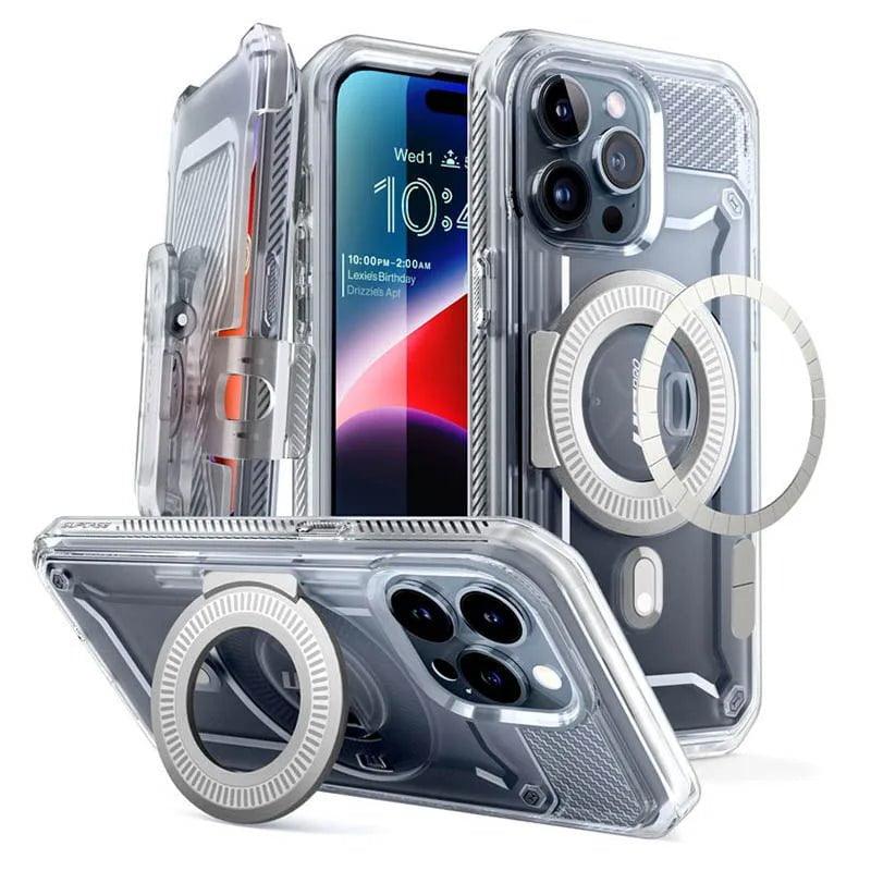 iPhone 15 Pro SUPCASE UB Pro Mag Full Body Protective Case with Magnetic Compatibility - Perfect for Outdoor Adventures, Work & Daily Use