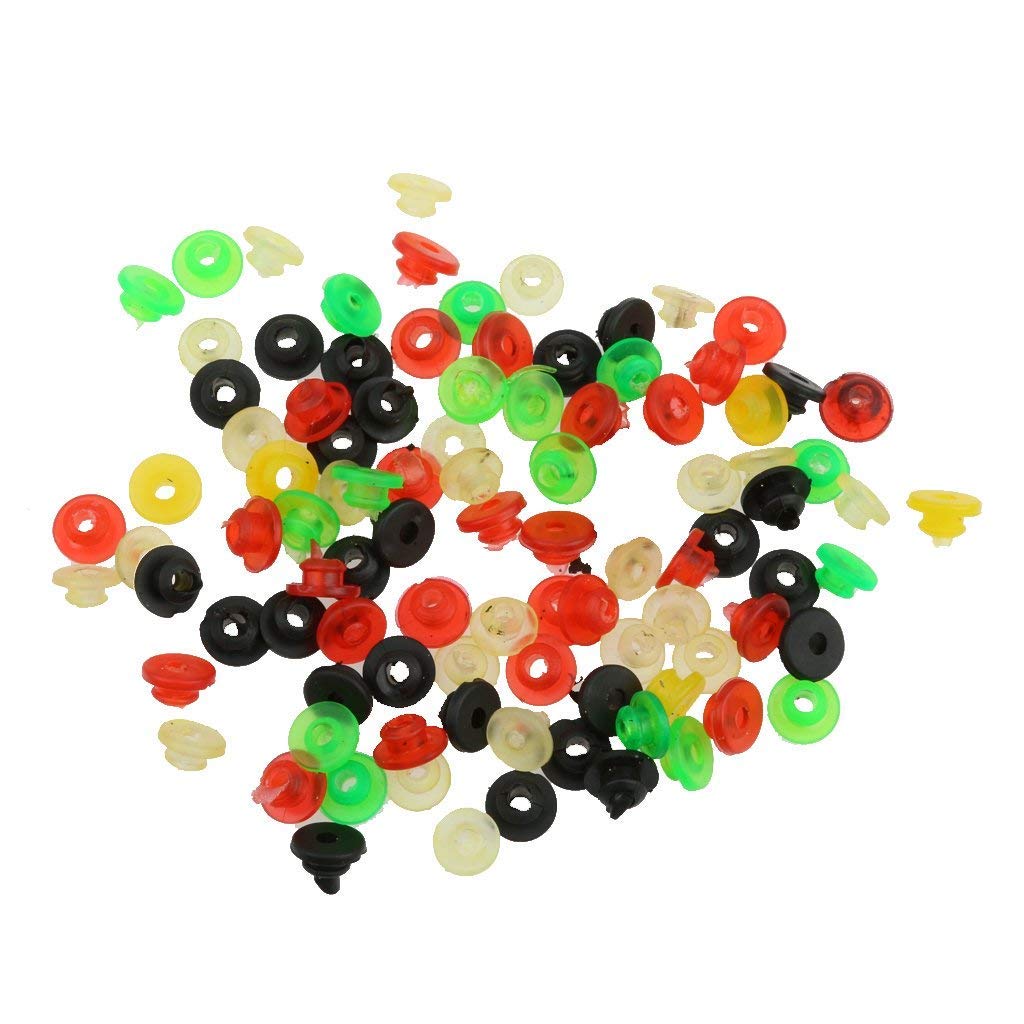 Premium Tattoo Machine Rubber Grommets Nipples - 100pc Pack for Tattoo Artists - Durable Grommet Set for Tattoo Gun Parts & Accessories - Perfect for Professional & Home Tattoo Studios