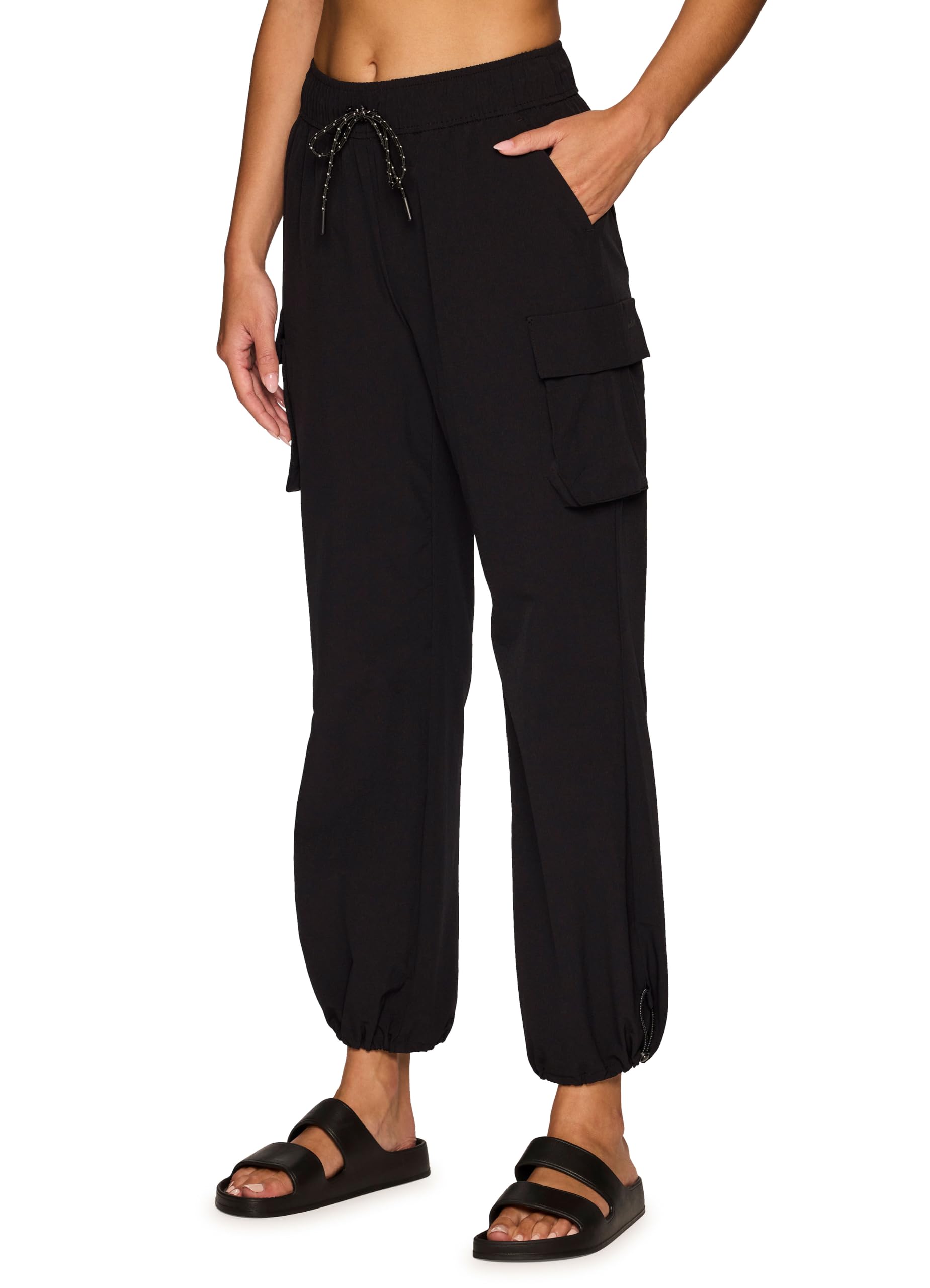 Avalanche Women's Parachute Pants - Lightweight Ripstop Cargo Pants with Quick-Dry Technology for Hiking, Jogging & Outdoor Adventures | Perfect for Travel, Camping & Active Lifestyle