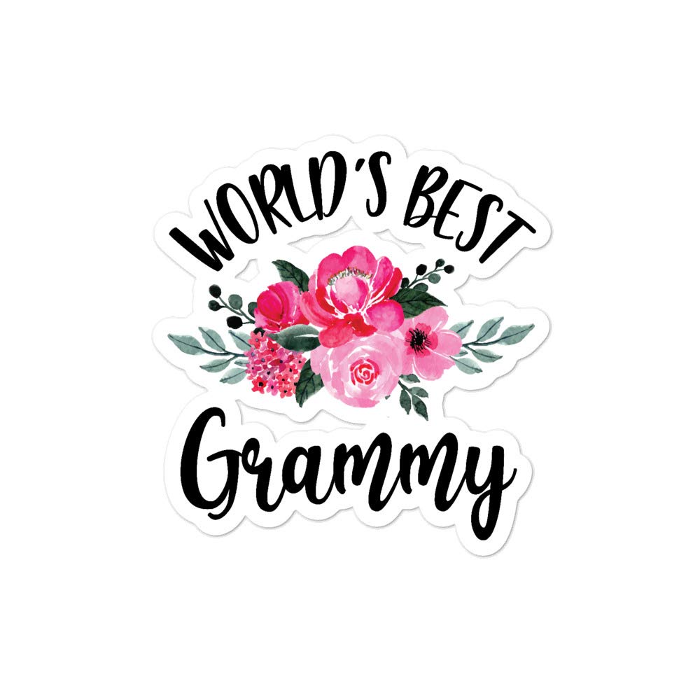 Best Grammy Sticker for Grandma - Cute Pregnancy Announcement Gift for New Grandmothers | Mimi & Nana Stickers | Mother's Day Present | Perfect for Baby Showers, Scrapbooking & Nursery Decor