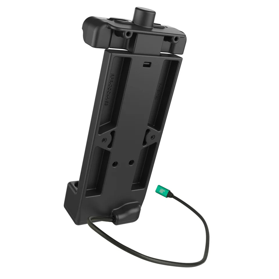 RAM GDS DOCK V3CPAU Universal Vehicle Mount for Samsung XCover6 Pro & XCover7 - Heavy Duty Truck Dash Holder with IntelliSkin Technology - Perfect for Delivery Drivers, Construction Workers & Outdoor Professionals