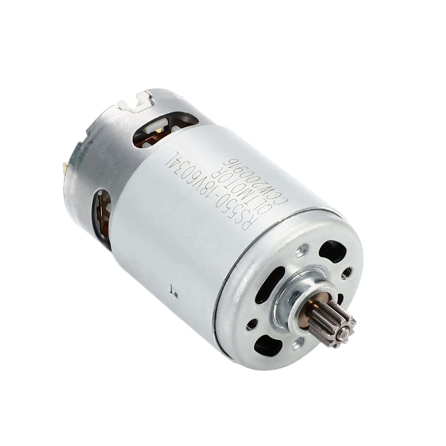 Fielect 18V DC Electric Gear Motor 9 Teeth - High Speed 20500RPM Replacement Part for Cordless Screwdrivers - Perfect for DIY Projects, Home Repairs, and Professional Tool Maintenance (1Pcs)