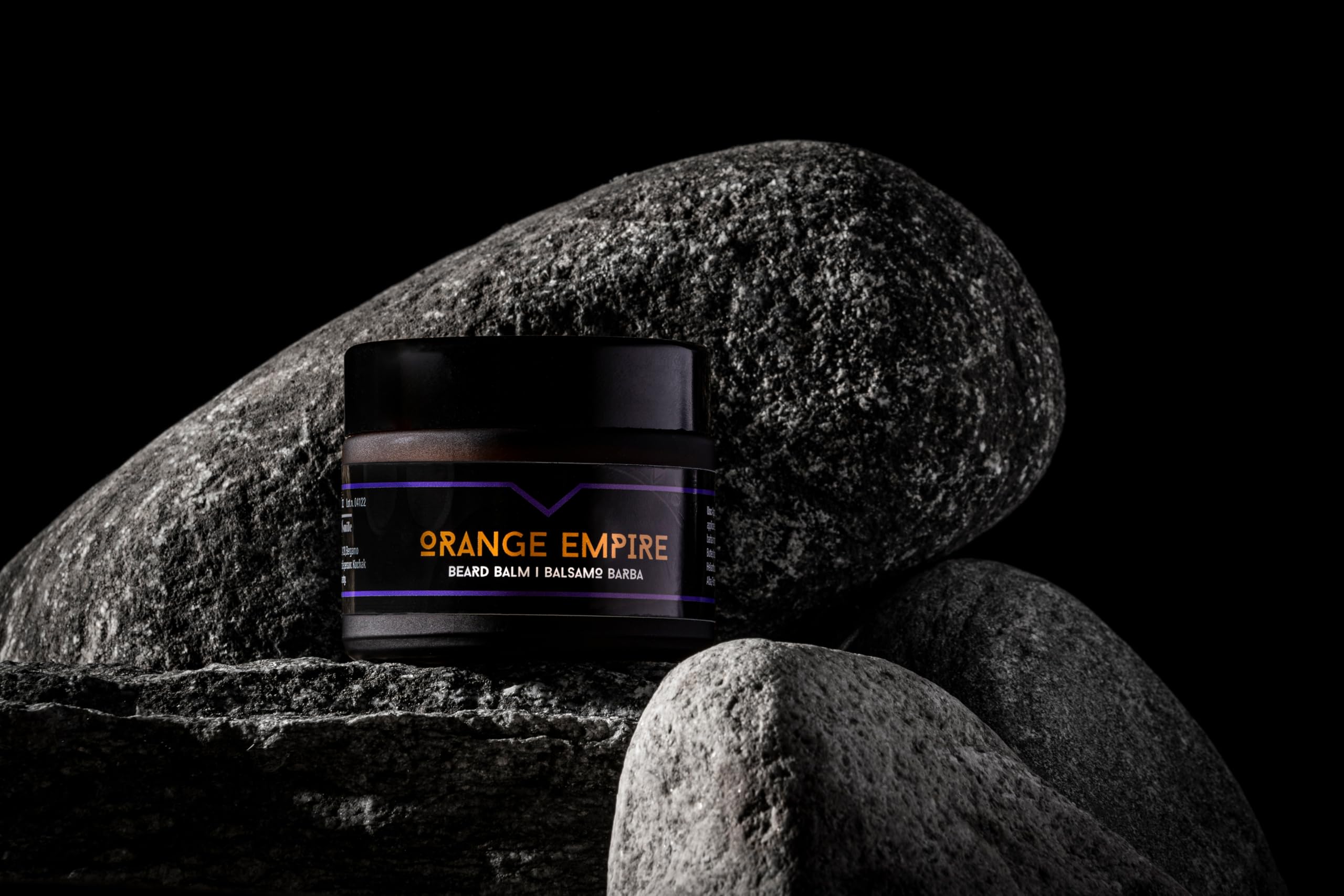 The Goodfellas' Smile Orange Empire 3-in-1 Beard Care Gift Set for Men - Beard Shampoo, Conditioner & Oil - 100% Made in Italy - Perfect for Daily Grooming & Beard Maintenance