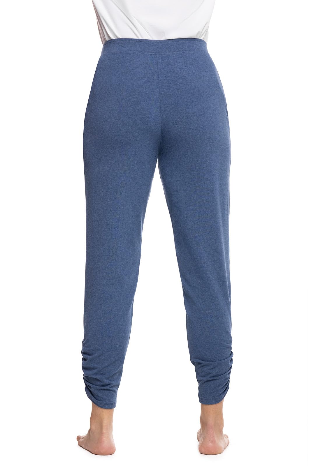 Coolibar UPF 50+ Women's Sun Protective Café Ruche Pants - Lightweight Travel & Outdoor Hiking Pants for UV Protection