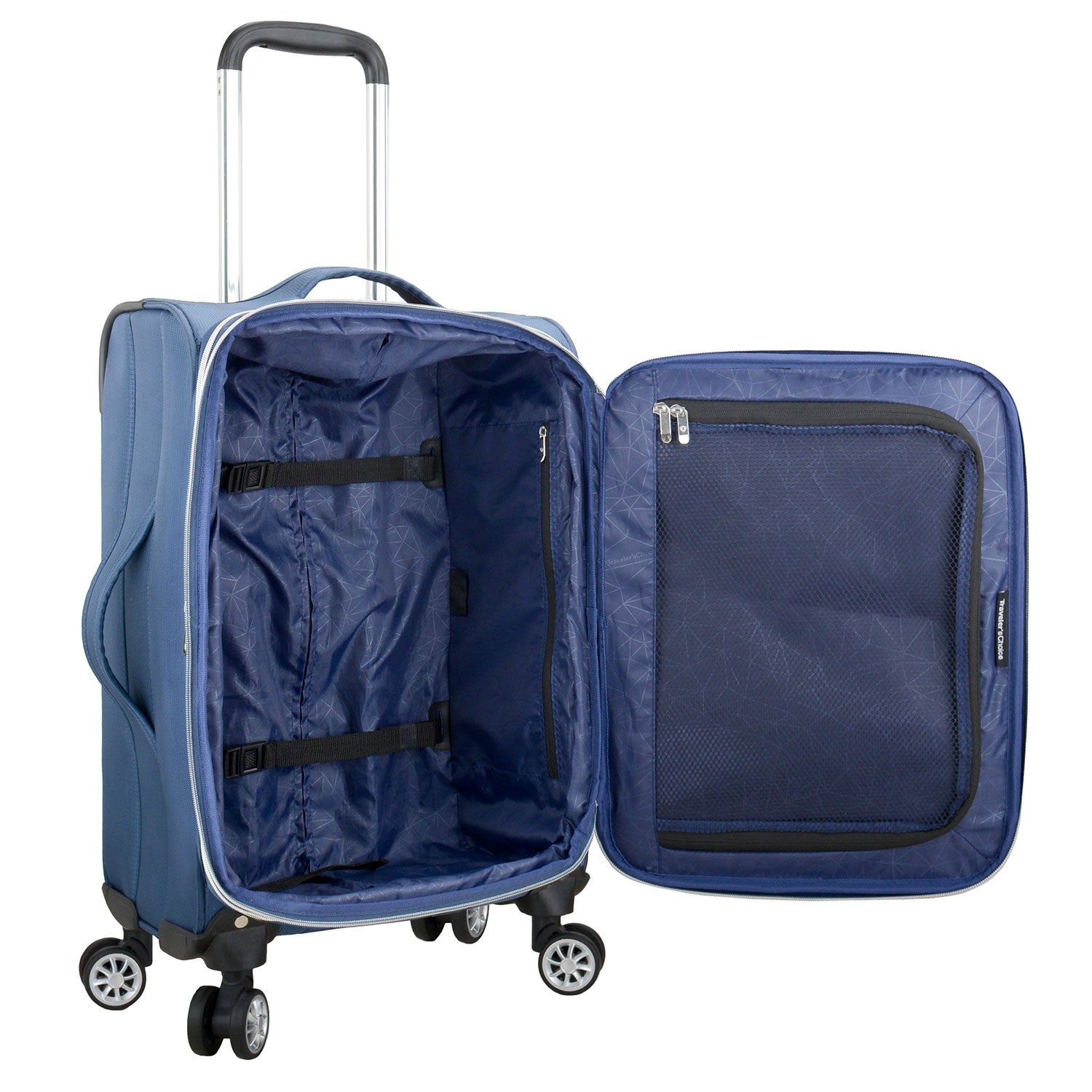 Lares 3-Piece Expandable Luggage Set with Spinner Wheels - Perfect for International Travel & Family Vacations