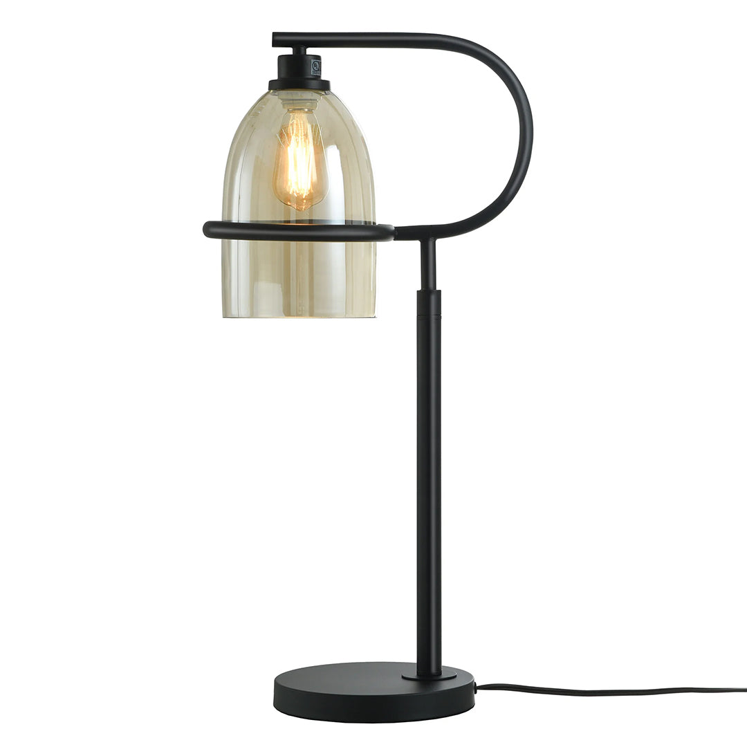 Radiance Table Lamp - Modern LED Nightstand Lamp with Touch Control & USB Port, Perfect for Bedroom, Living Room, and Office Lighting