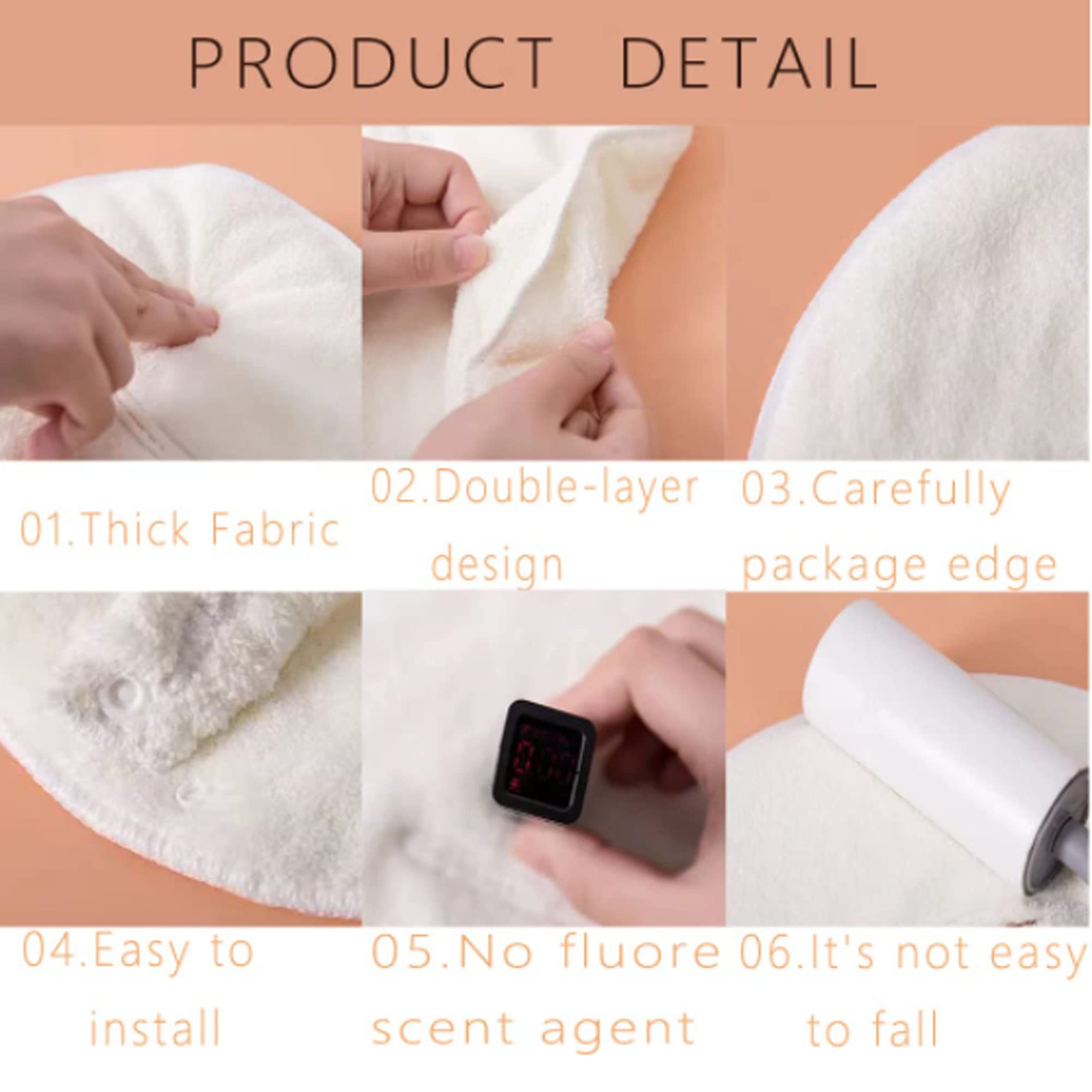 4 Pack Reusable Hot & Cold Compress Face Towel Mask - Moisturizing Facial Steamer Towels for Women & Girls - Perfect for Spa, Beauty Skin Care & Relaxation at Home