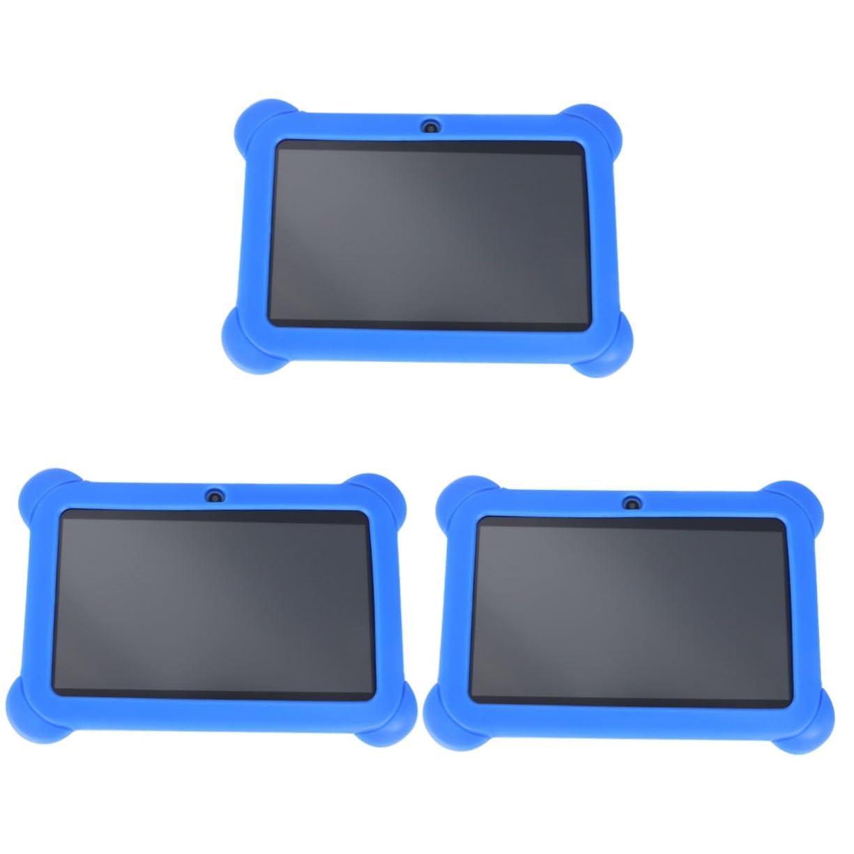 OSALADI 3-Piece Kids Tablet Set - WiFi Enabled Educational Pad for Children with Cartoon Design | Perfect for Learning, Entertainment & Travel
