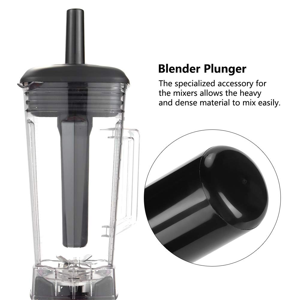 High-Quality Plastic Plunger Replacement for Vitamix Blender - Easy to Clean & Mix Accessory | Perfect for Smoothies, Soups & Nut Butters