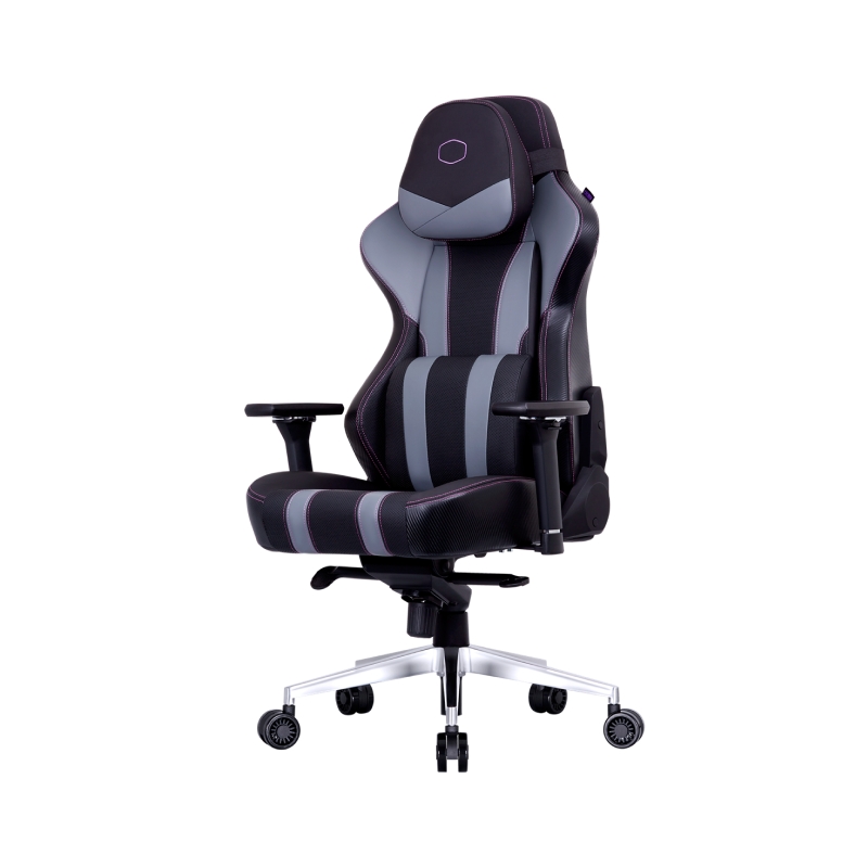Cooler Master CMI GCX2 GY Gaming Chair - Ergonomic Gray Office Chair with Adjustable Height & Lumbar Support - Perfect for PC Gaming, Home Office & Workstation Setup (2-Year Warranty)
