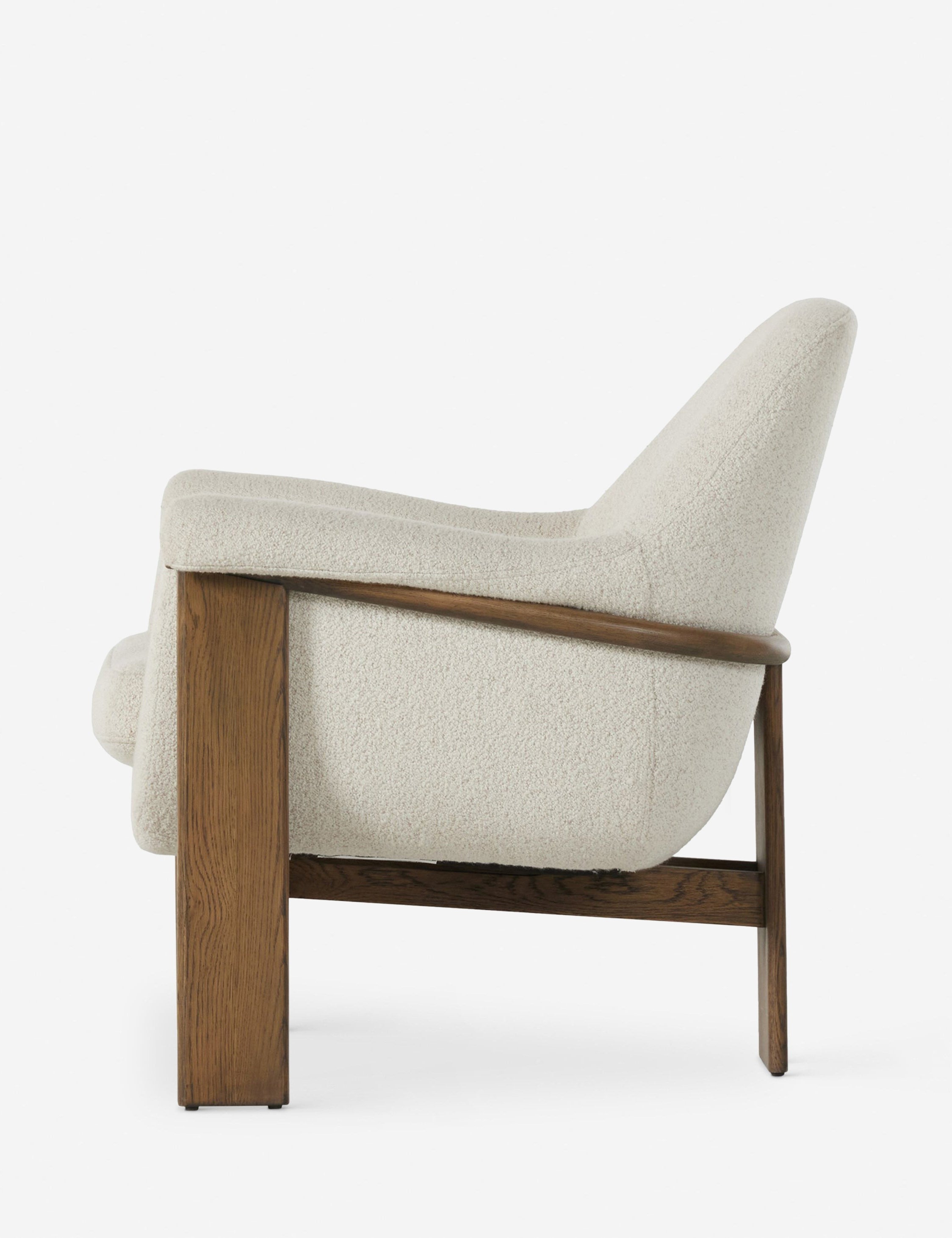 Byrne Accent Chair - Modern Upholstered Living Room Chair with Solid Wood Legs | Perfect for Home, Office, or Reading Nook | Stylish & Comfortable Seating Solution