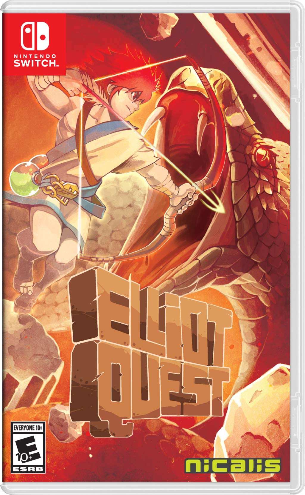 Elliot Quest - Nintendo Switch Game | Action-Adventure RPG | Perfect for Home & Travel Gaming