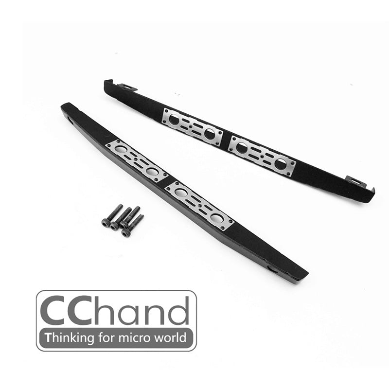 1/10 Gelande II G2 D110 RC Rock Crawler Metal Side Pedal Step Spare Parts - DIY Upgrade for Off-Road Crawling & Trail Driving Scenes