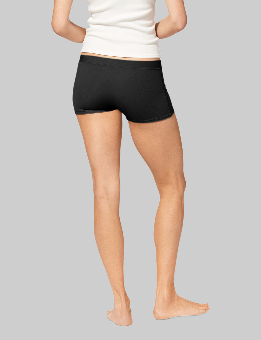 Women's Breathable Cotton Boyshort Underwear - Soft & Comfortable for Everyday Wear, Sleep & Lounge