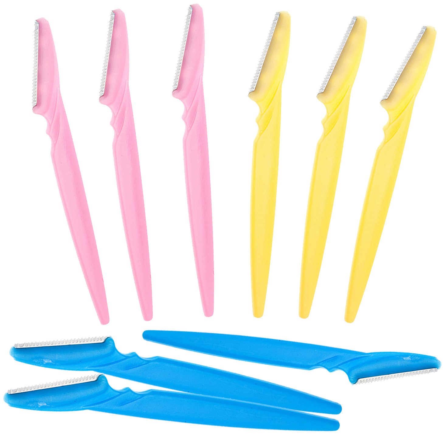 9-Piece Eyebrow Razor & Grooming Kit - Professional Eyebrow Shavers, Trimmers & Grooming Tools for Women | Perfect for Eyebrow Shaping, Facial Hair Removal & At-Home Beauty Care