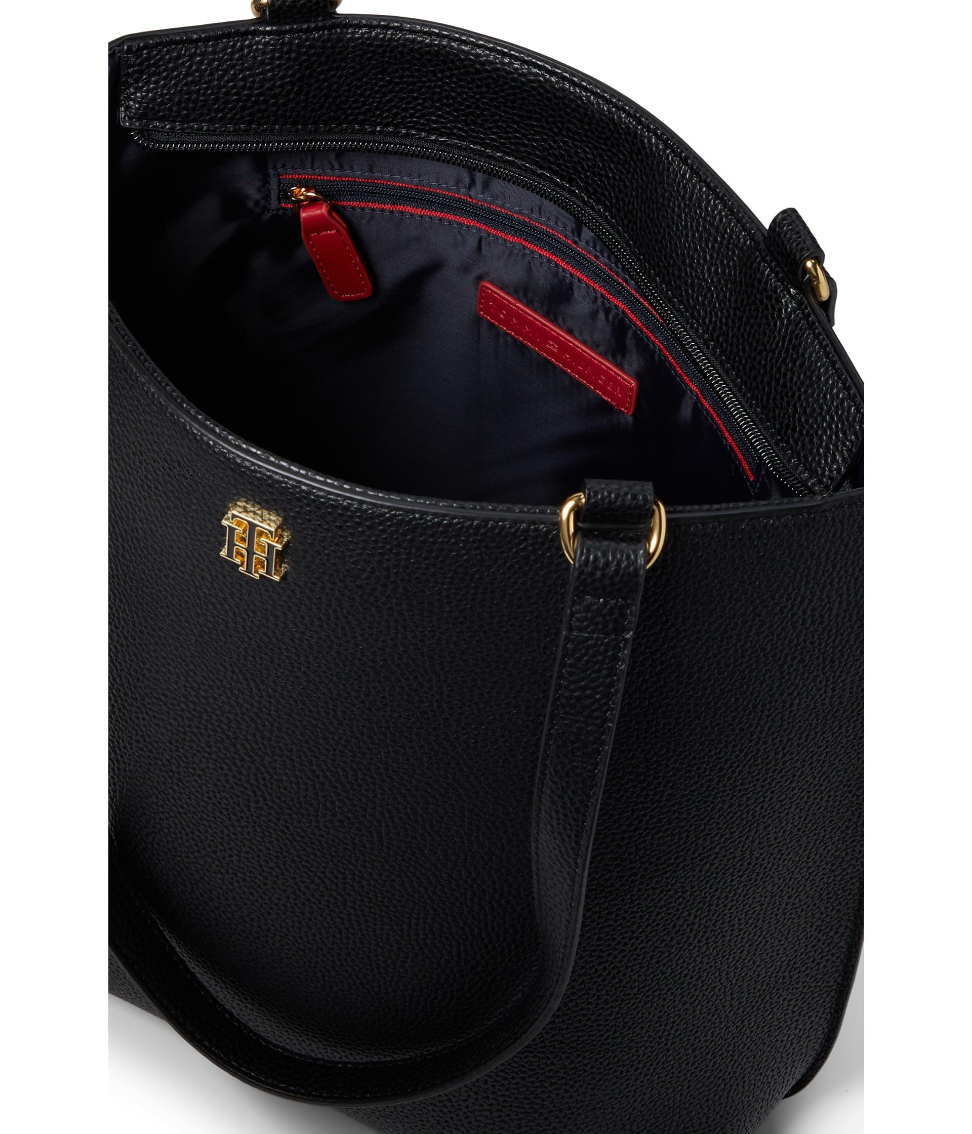 Tommy Hilfiger Luanne II Nylon Shoulder Tote Bag for Women - Stylish & Durable Handbag for Work, Travel & Everyday Use
