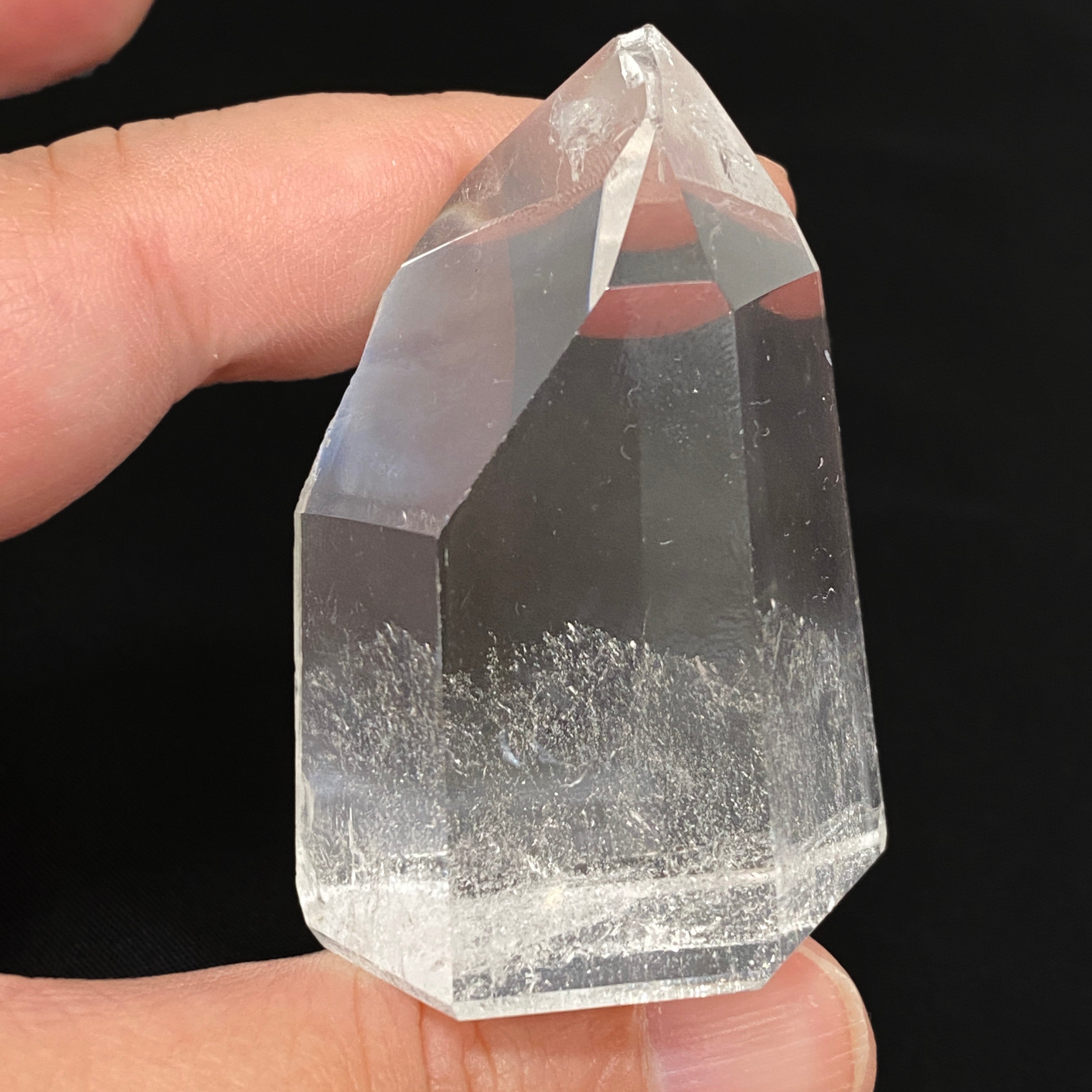Lemurian Seed Crystal Polished Point - 91g 56x39mm Natural Healing Stone for Meditation, Chakra Balancing & Energy Work - Perfect for Spiritual Growth & Home Decor