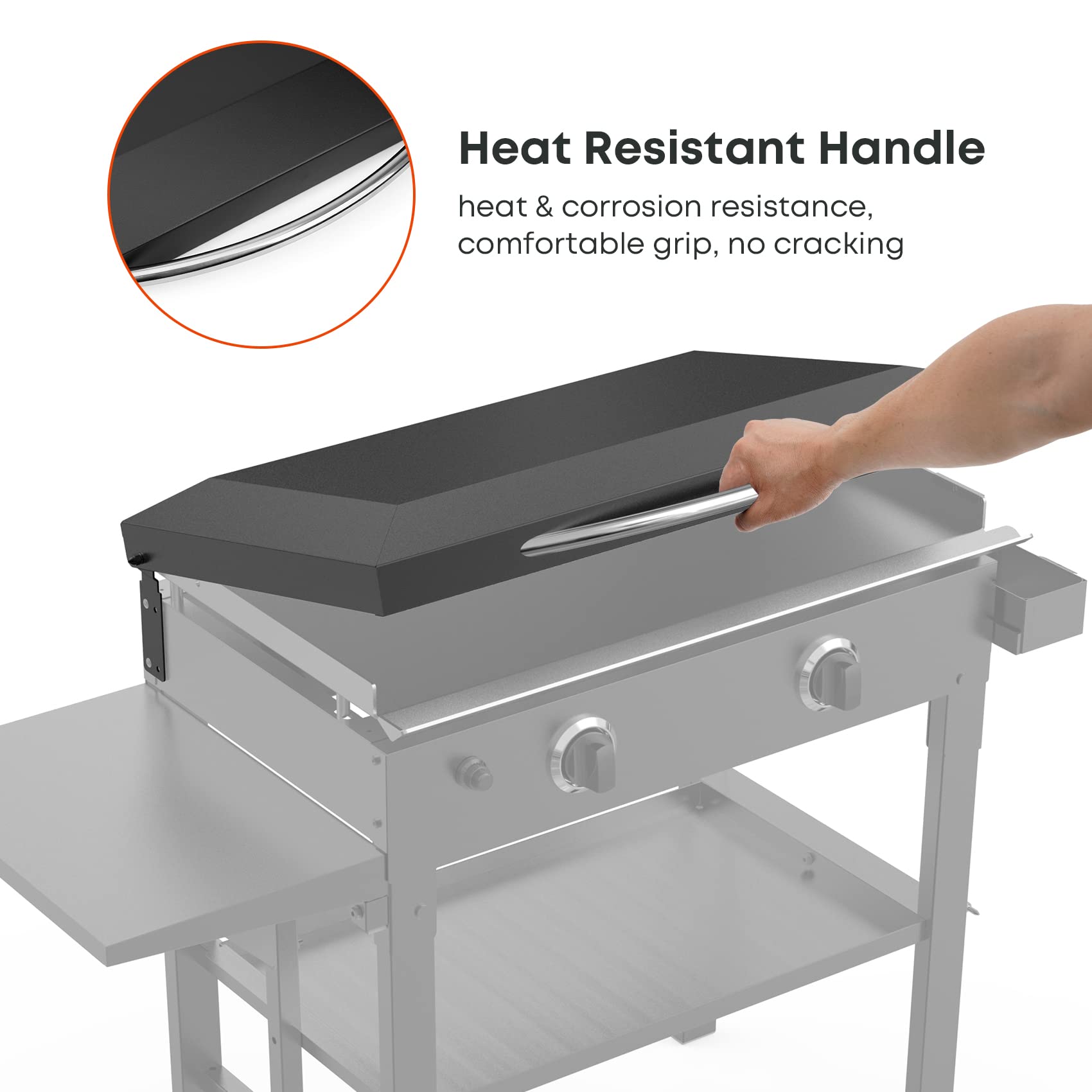 Stanbroil 28-Inch Blackstone Griddle Cover - Heavy Duty Hard Top Hood for 28