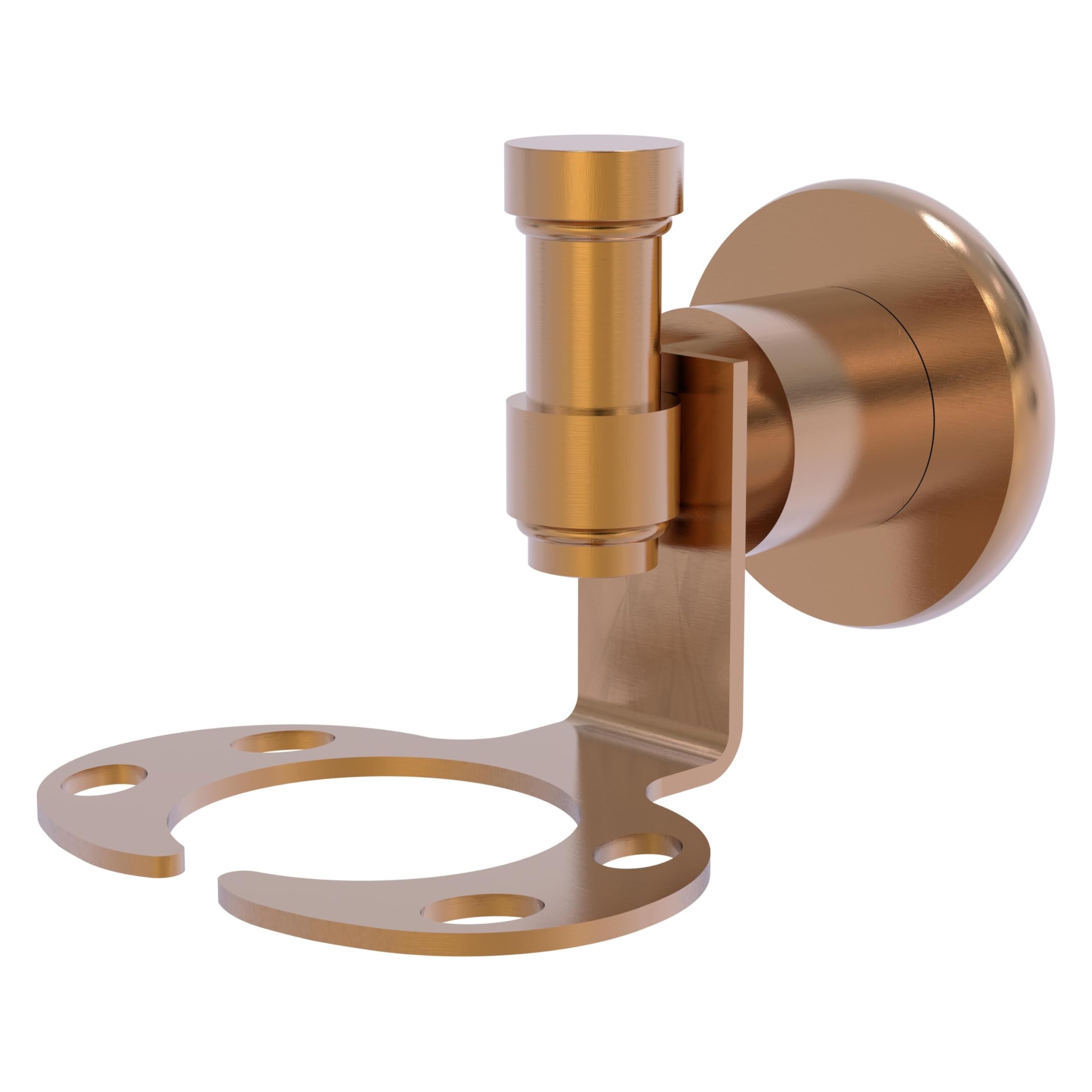 Allied Brass WS-26-BBR Washington Square Collection Brushed Bronze Tumbler and Toothbrush Holder - Bathroom Organizer for Vanity Countertop Decor