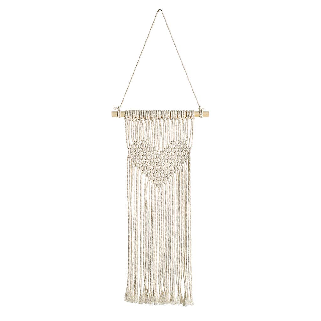 Bohemian Handwoven Wall Hanging Tapestry - Dream Catcher Home Decor for Living Room, Bedroom & Window Textiles | Macrame Boho Wall Art for Home Decoration