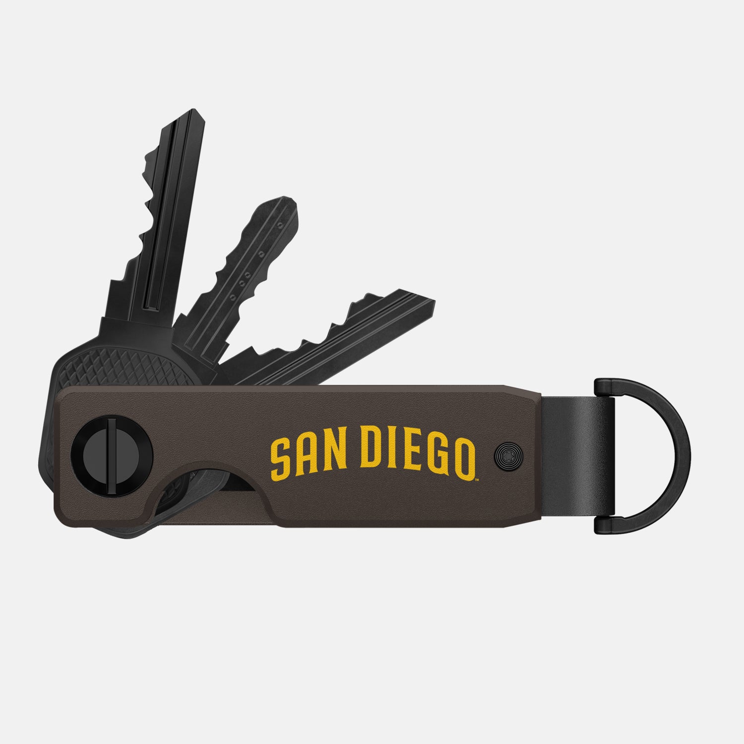 Ridge KeyCase - San Diego Padres Themed Slim Wallet with RFID Blocking | Compact & Durable for Everyday Carry | Perfect for Baseball Fans, Travel & Gifts