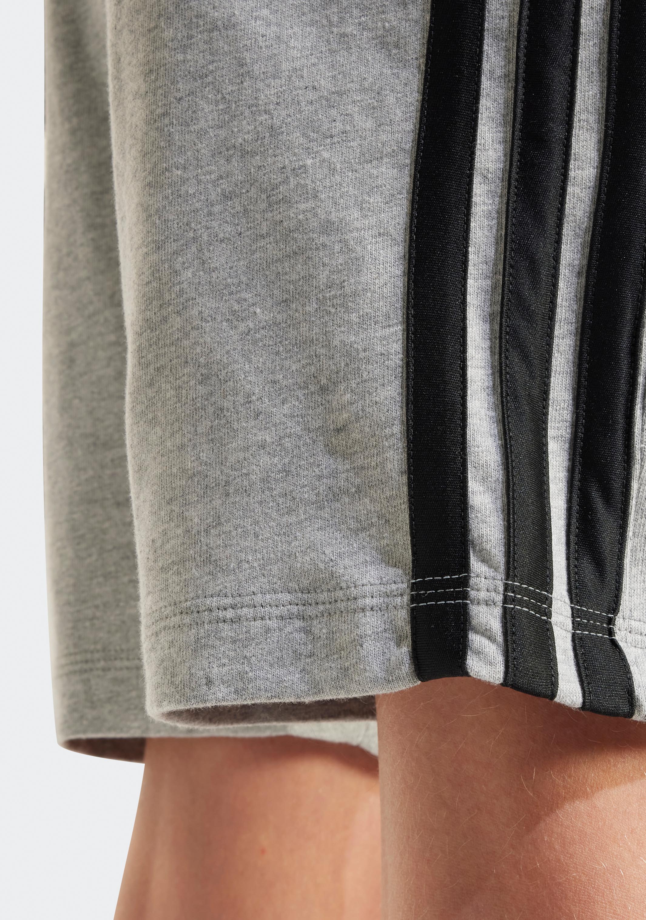Adidas Kids' Essential 3 Stripes Knit Shorts - Comfortable Athletic Shorts for Boys & Girls - Perfect for Sports, Play & Everyday Wear