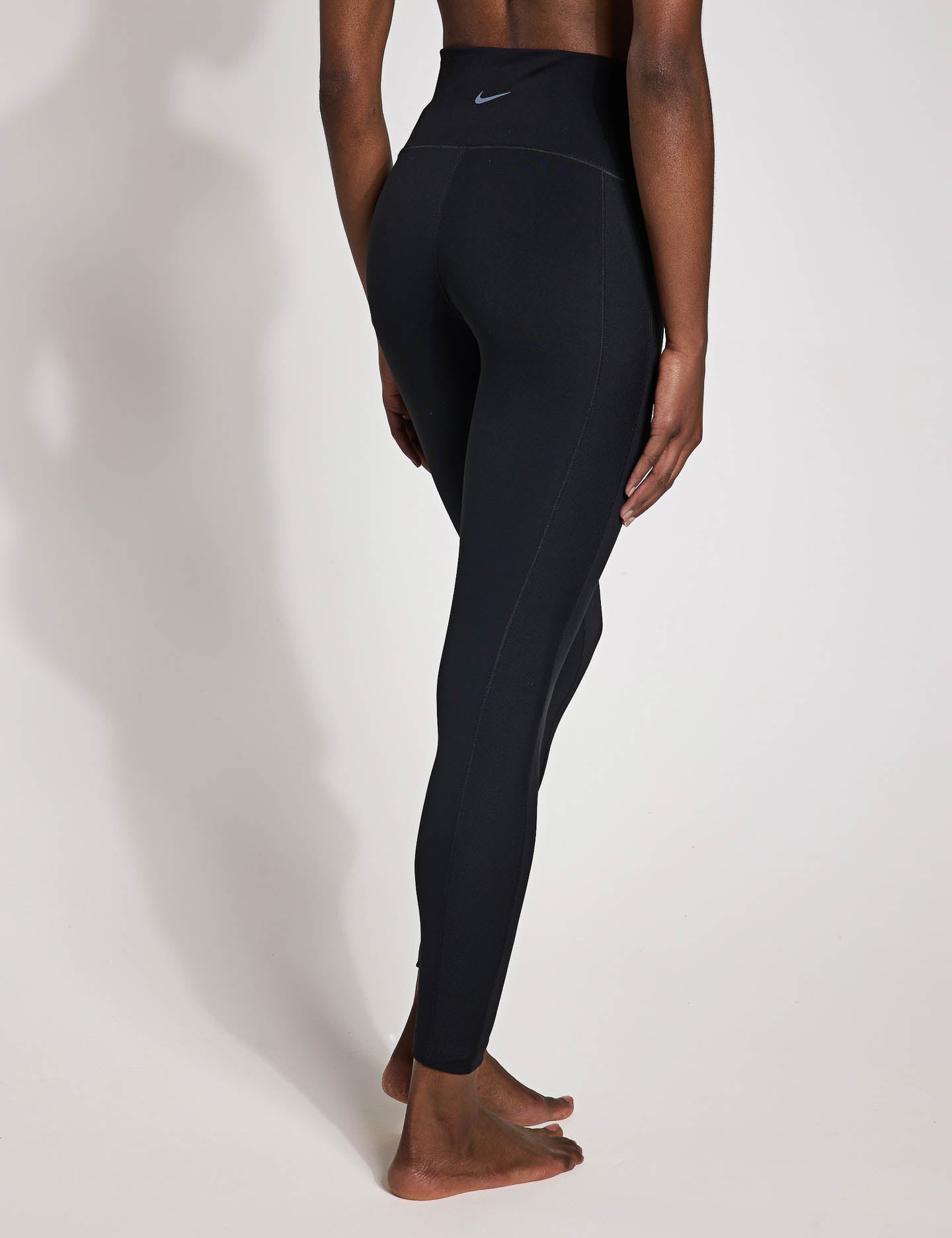 High Waisted 7/8 Leggings for Women - One Wrap Tummy Control Workout Yoga Pants in Black | Perfect for Gym, Running & Everyday Wear