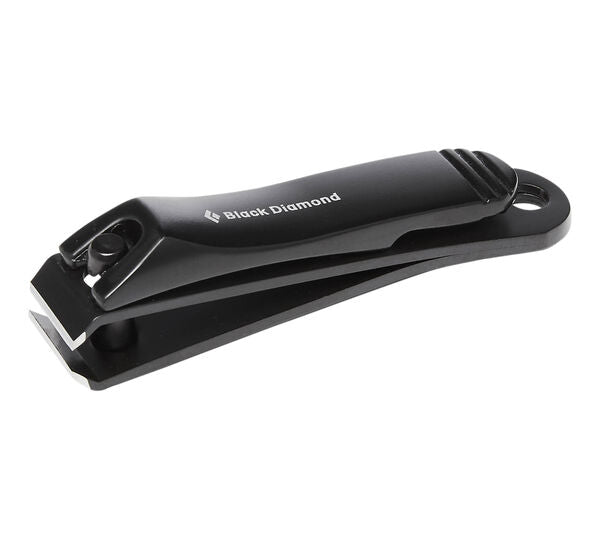 Premium Black Diamond Nail Clippers - Professional Stainless Steel Fingernail & Toenail Trimmer with Non-Slip Grip - Perfect for Home, Travel, and Salon Use