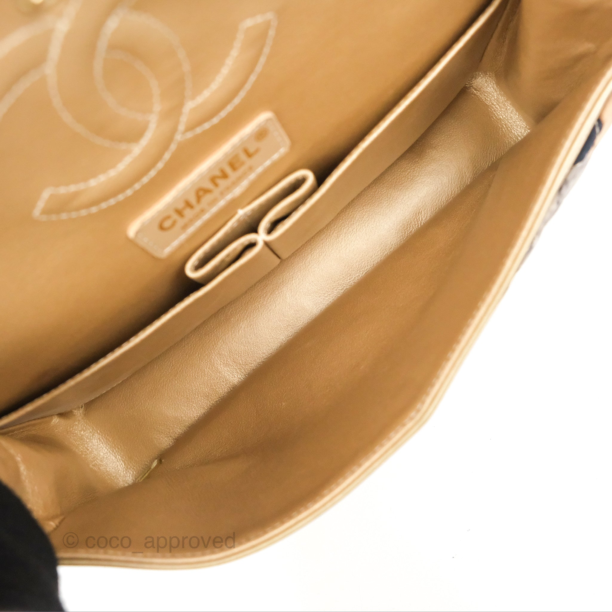 Chanel Medium Classic Double Flap Bag in Metallic Gold Lambskin with Gold Hardware - Luxury Designer Handbag for Women, Perfect for Parties, Date Nights & Special Occasions