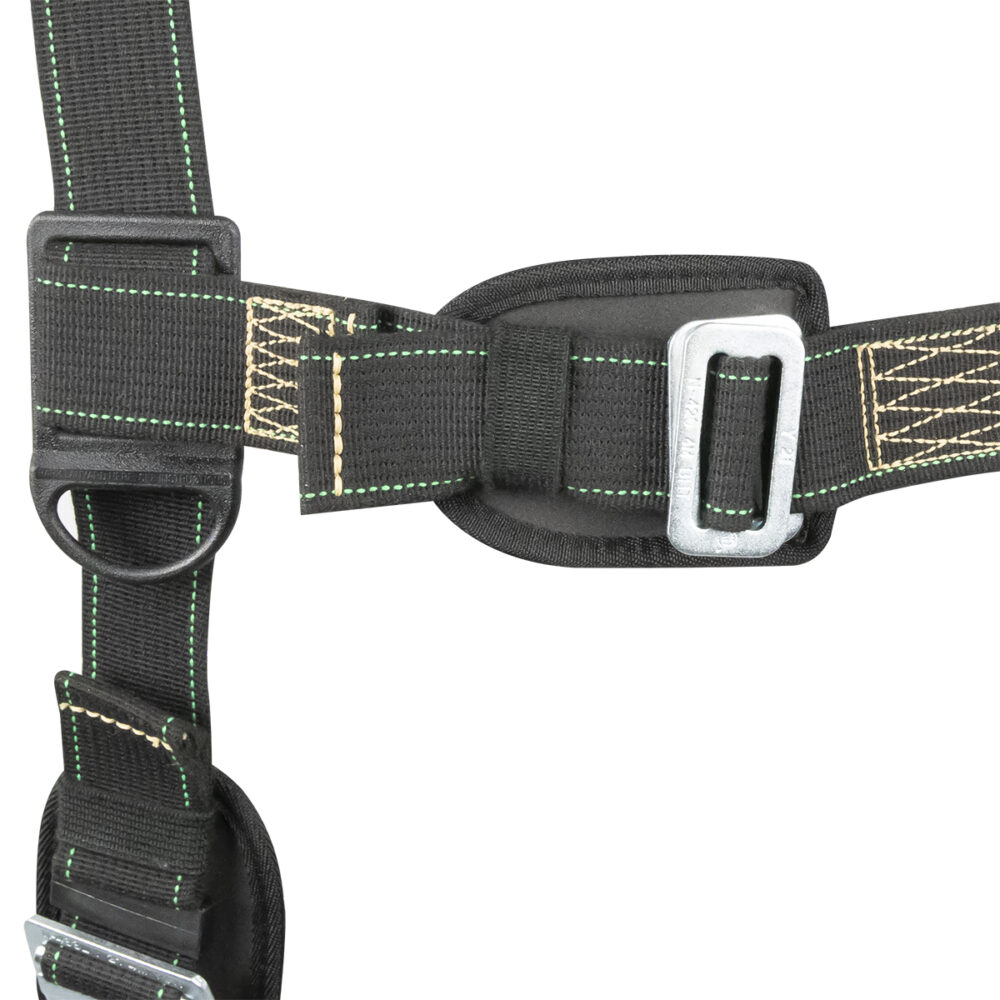 Arc Flash Full Body Safety Harness with 1D Rating, MB Chest & TB Legs - Ideal for Electrical Work, Construction & Industrial Fall Protection