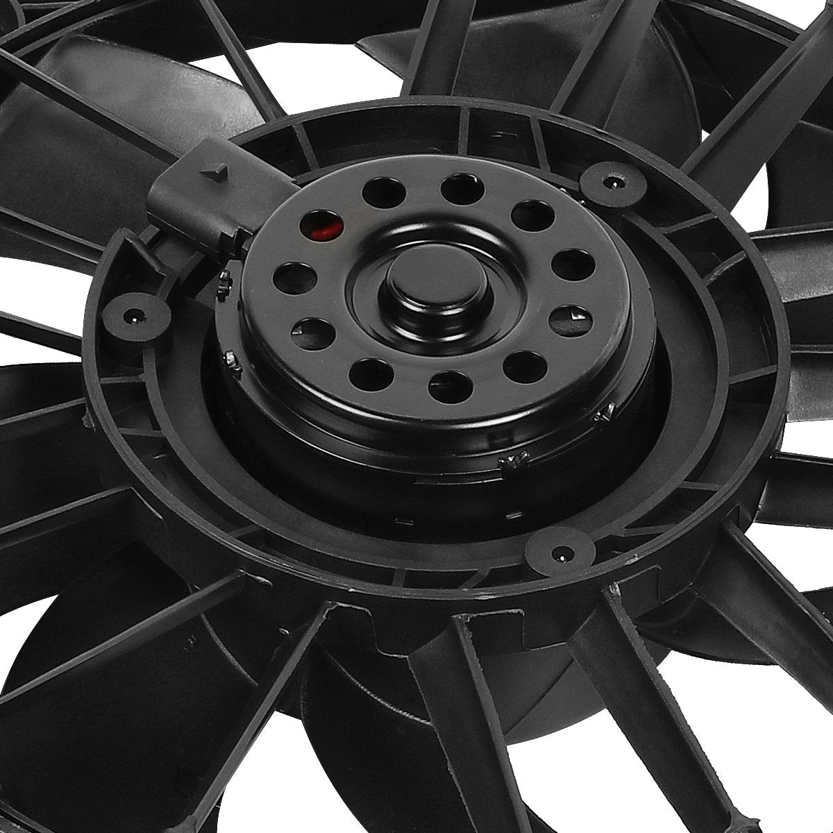 05-09 Dodge Charger Radiator Cooling Fan Assembly - Compatible with 2.7L 3.5L 5.7L 6.1L 8.4L Engines (Part# CH3115132) - Perfect for Engine Cooling & Overheating Prevention